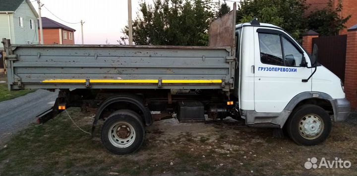 Доставка песка, щебня. Самосвал Валдай до 5 тонн