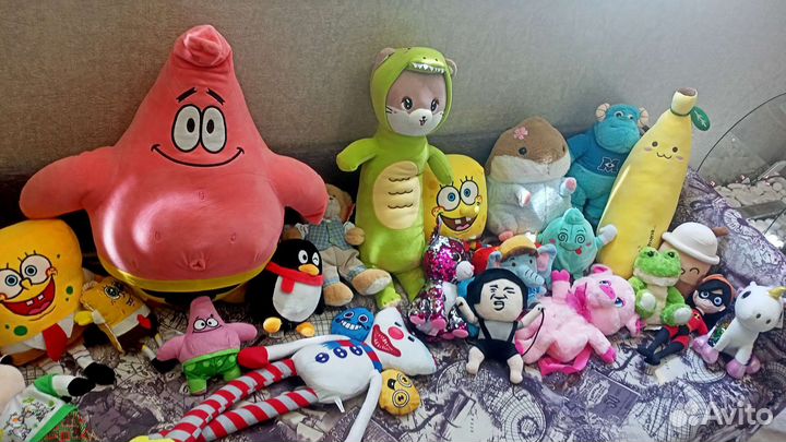 Игрушки мягкие