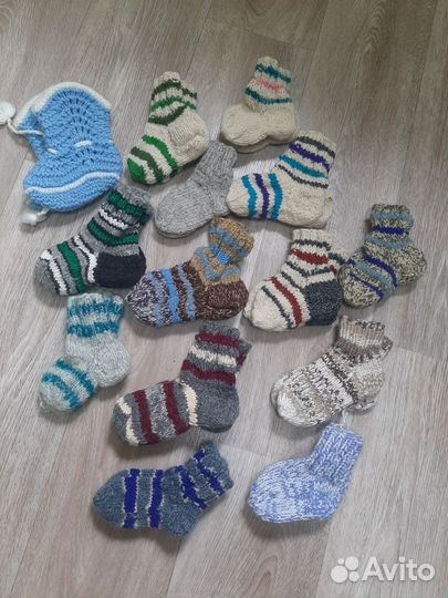 Носочки вязаные