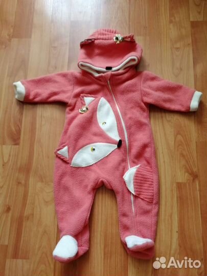 Флисовый комбинезон