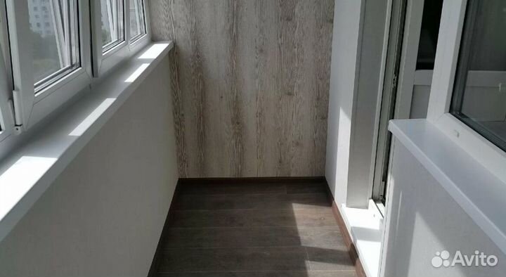 Остекление балконов и лоджий, отделка балкона