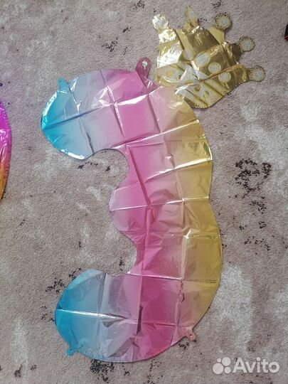 Фольгированные шары цифры