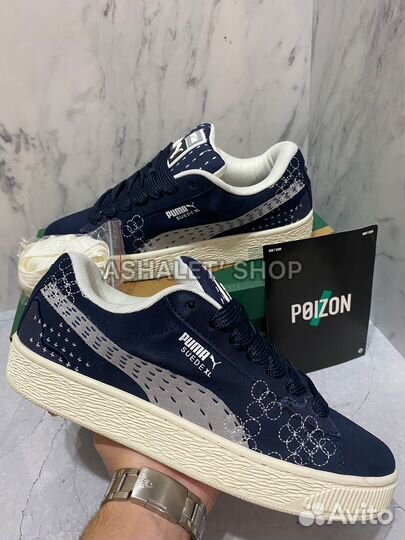 Кроссовки Puma Suede XL синие