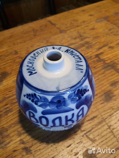 Бутылка штоф Гжель