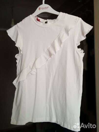 Рубашка школьная 140