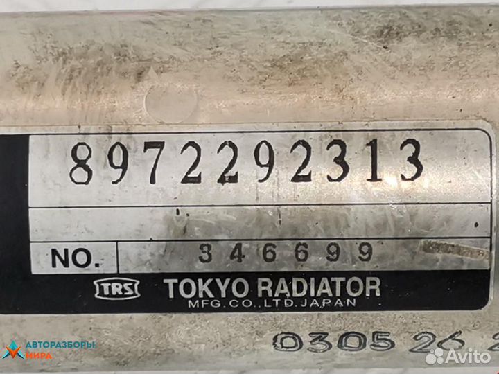 Охладитель EGR / Радиатор EGR Opel Signum C 2003