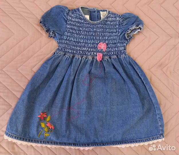 Платье и джинсы пакетом