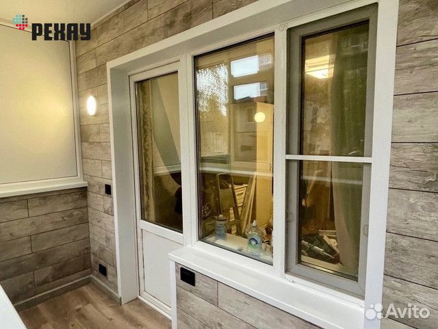 Окно пластиковое рехау