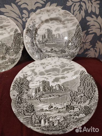 Десертный набор тарелок Англия