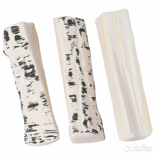 Дрова для биокамина ZeFire береза колотая 3 шт