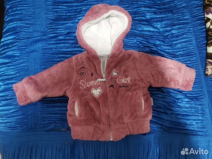Кофта утепленная, размер 68
