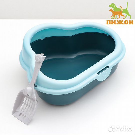 2 шт. Туалет 'Облако' с бортом треугольный 48,5 х