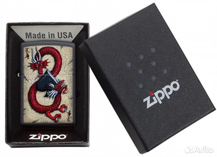 Зажигалка Zippo - Dragon Ace Design