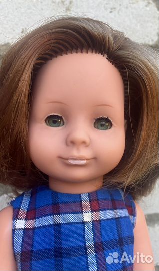 Кукла немецкая ГДР ранняя пищик работает