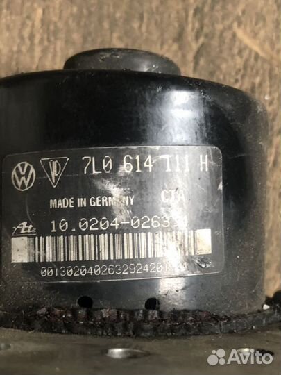Блок ABS ESP VW Touareg 7L0614111H