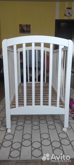 Кроватка детская fiorellino с матрасом