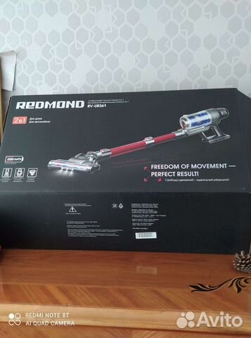 Пылесос вертикальный redmond RV-UR361