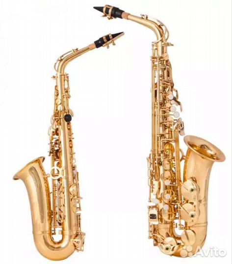 Новый саксофон альт полный комплект