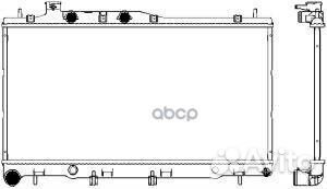 Радиатор 34211011 Sakura