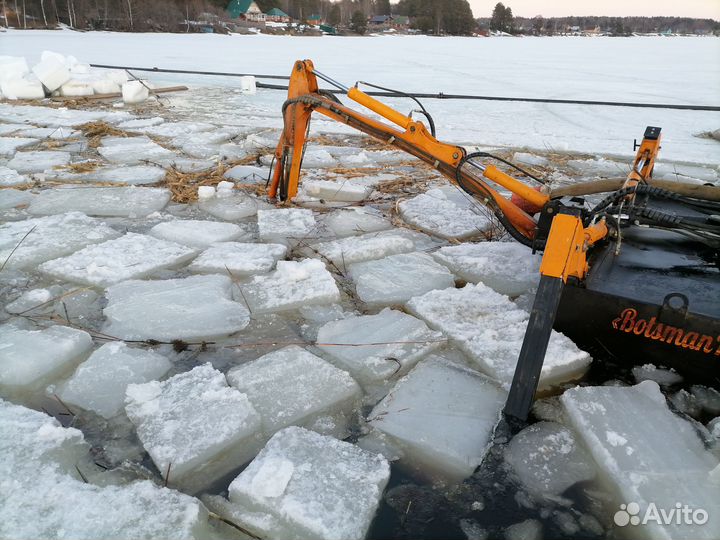 Очистка пожарных водоемов, прудов, углубление