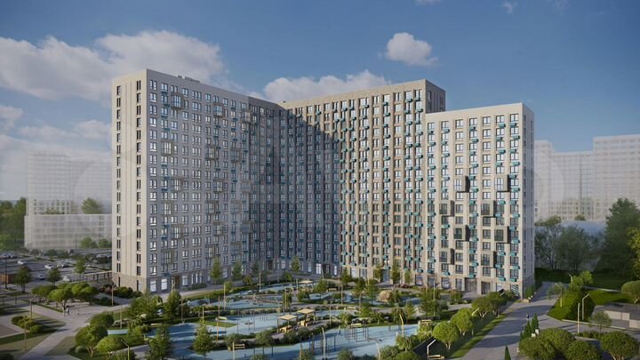 3-к. квартира, 59,6 м², 9/17 эт.