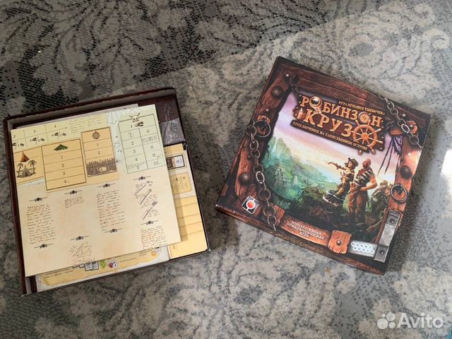 Настольная игра "Робинзон Крузо" купить в Москве | Хобби и отдых | Авито