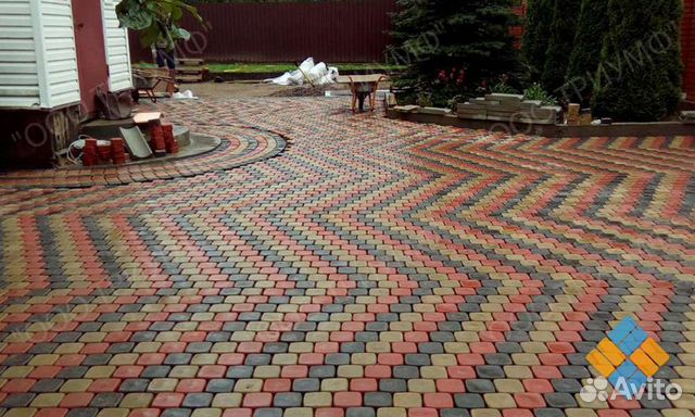 Укладка тротуарной плитки брусчатки в Нижнем Новгороде | Услуги | Авито