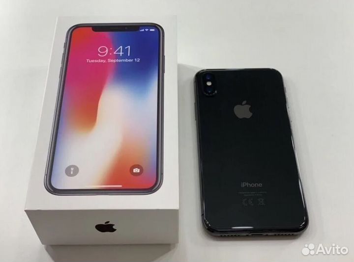 iPhone X 256gb оригинал/гарантия