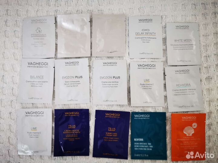 Пробники крем/сыворотка Sothys Vagheggi Janssen