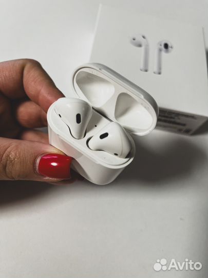 Беспроводные наушники apple airpods 2