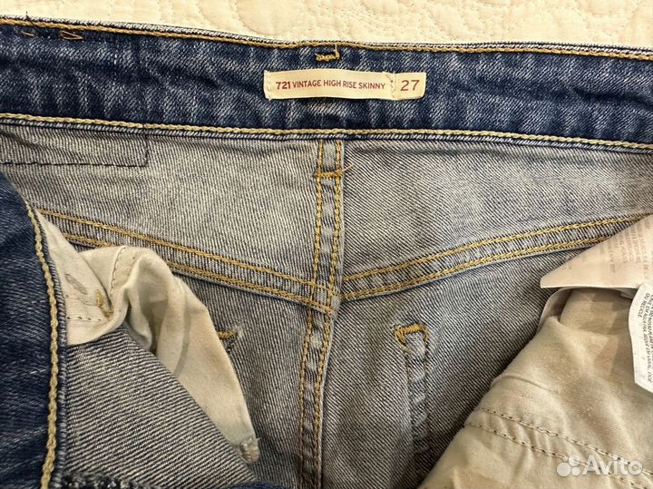 Джинсы женские levis 721