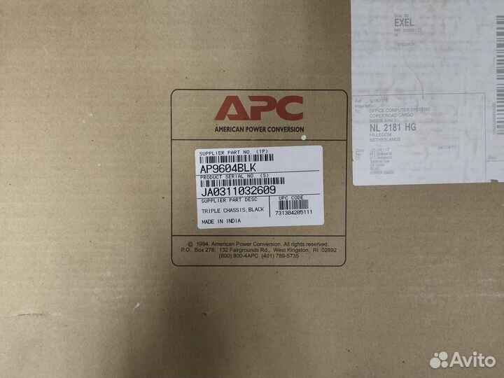 Модуль APC SmartSlot AP9604BLK