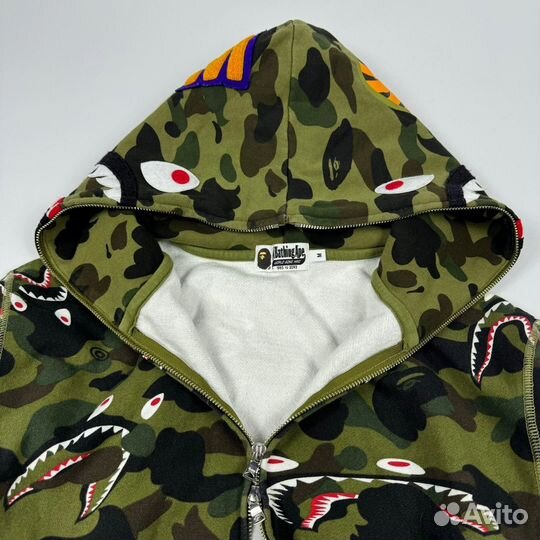 Зип худи A Bathing Ape Shark Full Zip Hoodie