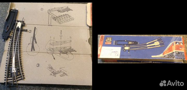 Стрелка для электрической железной дороги Германия