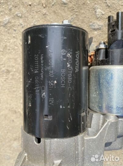 Стартер Toyota Corolla e180 Avensis T270