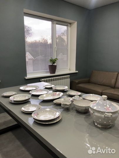 Сервиз столовый фарфоровый