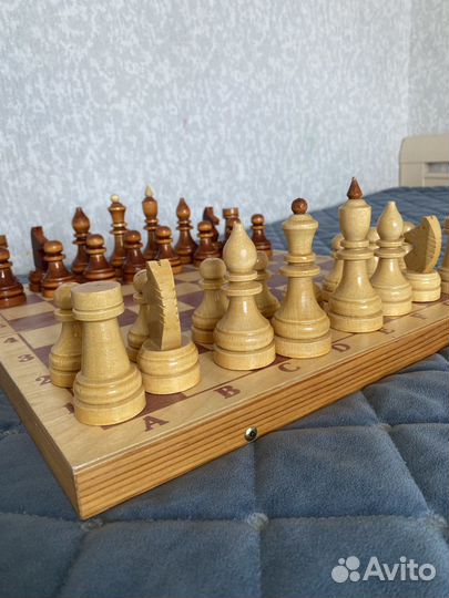 Шахматы большие деревянные 40*40