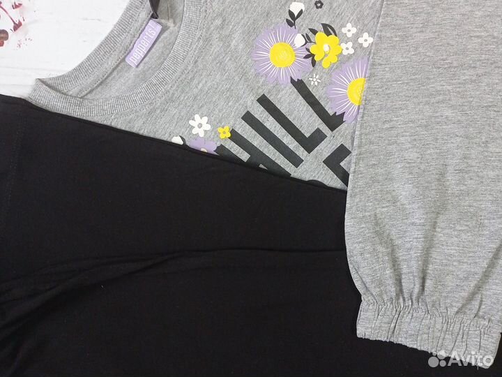 Пижама для девочки на рост 146,158 см