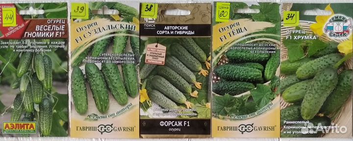Семена огурцов,моркови,перца