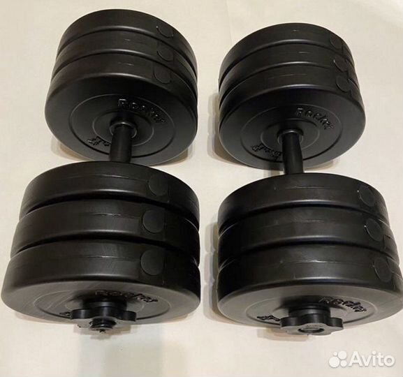 Гантели новые 33 кг (2х16.5кг )