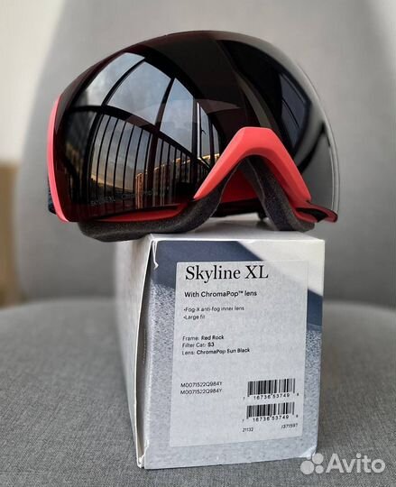 Новые Маска Smith I/O ChromaPop Skyline XL