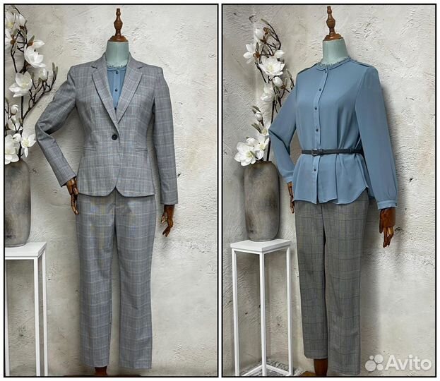 Новый женский брючный костюм