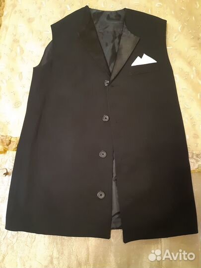 Брюки, рубашка и жилет для бальных танцев