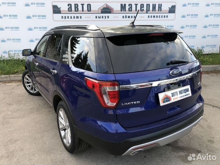 Ford Explorer 3.5 AT, 2017, 93 321 км