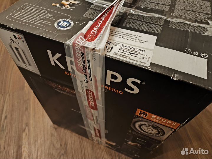 Кофемашина Krups Espresseria EA8250PE новая