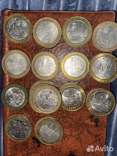 Юбилейные монеты 10 рублей