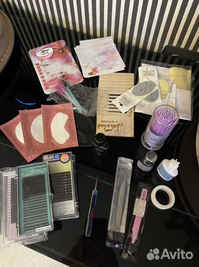 Пинцеты для наращивания ресниц