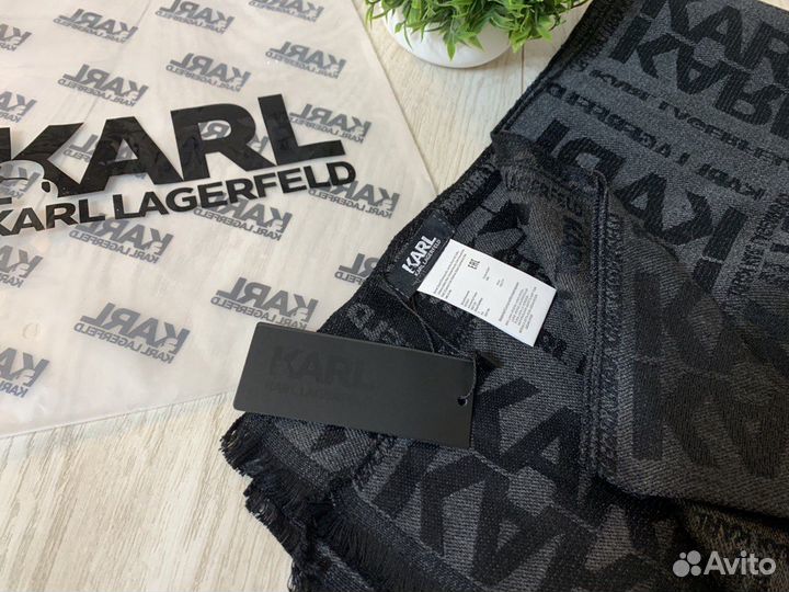 Шарф Karl Lagerfeld с кашемиром