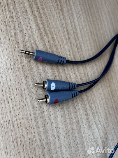 Кабель jack 3.5 2 rca