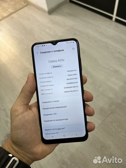 Samsung A03s 4/64g
